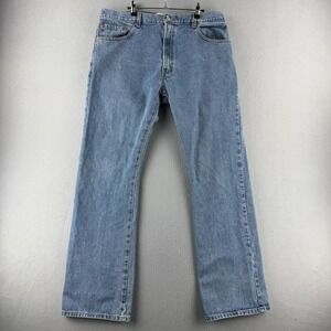 Levis Jeans Mens 38x34 (Fits 37x34) 517 Bootcut Denim Tall‎ Long Y2K 2008